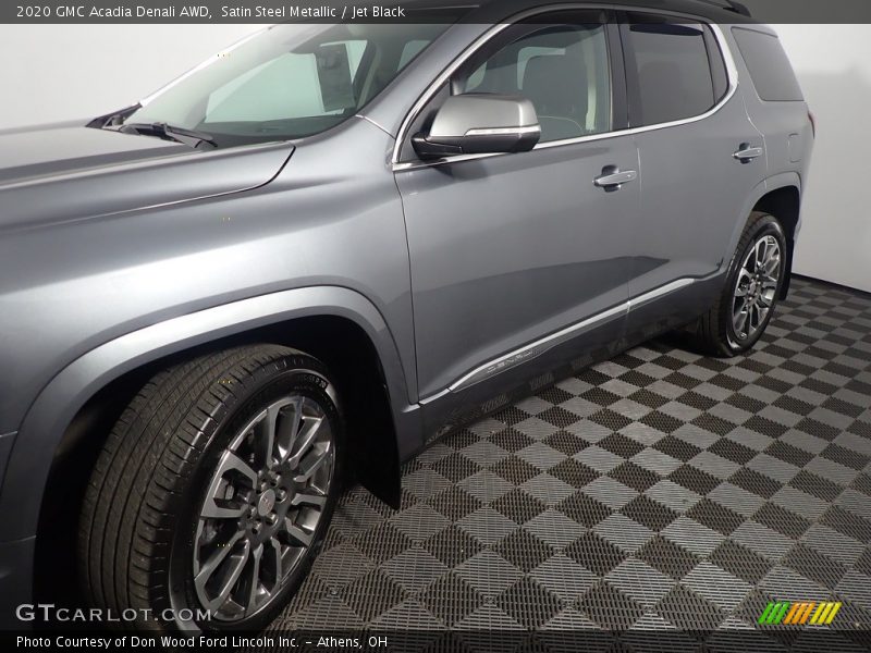 Satin Steel Metallic / Jet Black 2020 GMC Acadia Denali AWD