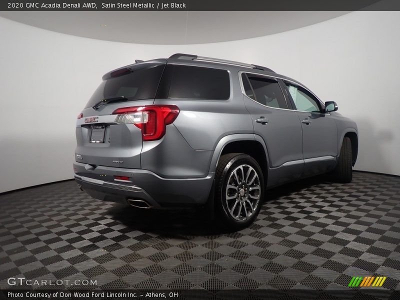 Satin Steel Metallic / Jet Black 2020 GMC Acadia Denali AWD
