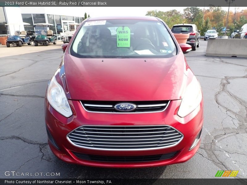 Ruby Red / Charcoal Black 2013 Ford C-Max Hybrid SE