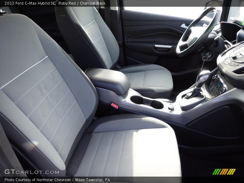 Ruby Red / Charcoal Black 2013 Ford C-Max Hybrid SE