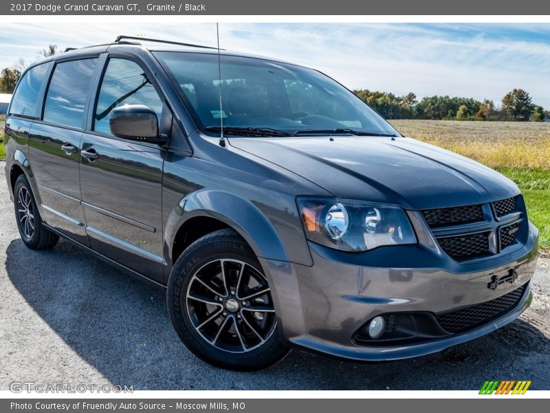 Granite / Black 2017 Dodge Grand Caravan GT