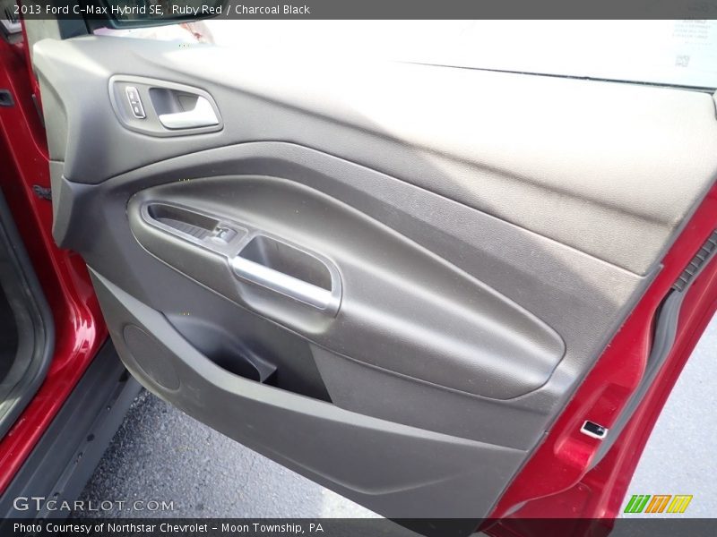 Ruby Red / Charcoal Black 2013 Ford C-Max Hybrid SE