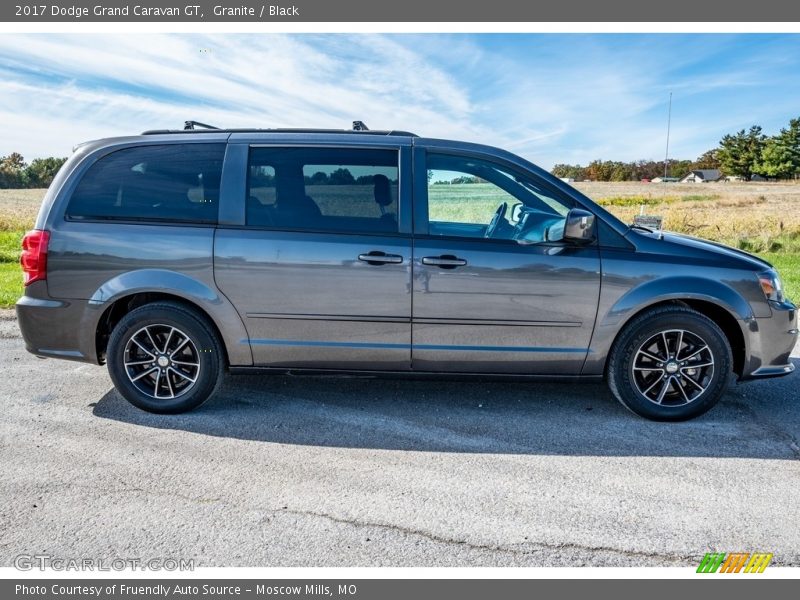 Granite / Black 2017 Dodge Grand Caravan GT