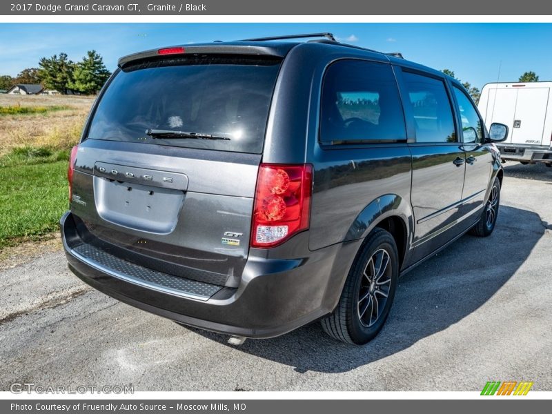 Granite / Black 2017 Dodge Grand Caravan GT