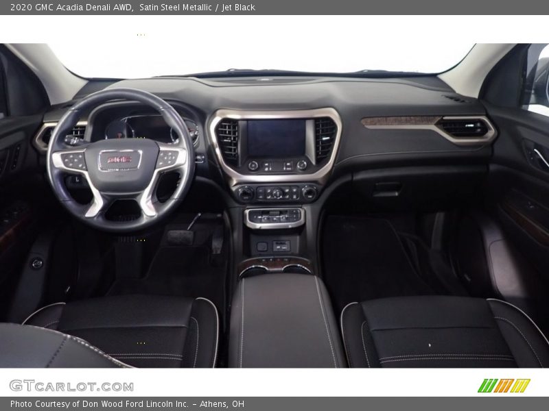 Satin Steel Metallic / Jet Black 2020 GMC Acadia Denali AWD