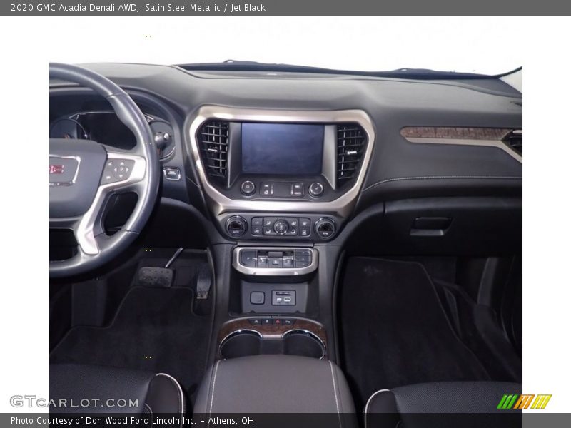 Satin Steel Metallic / Jet Black 2020 GMC Acadia Denali AWD