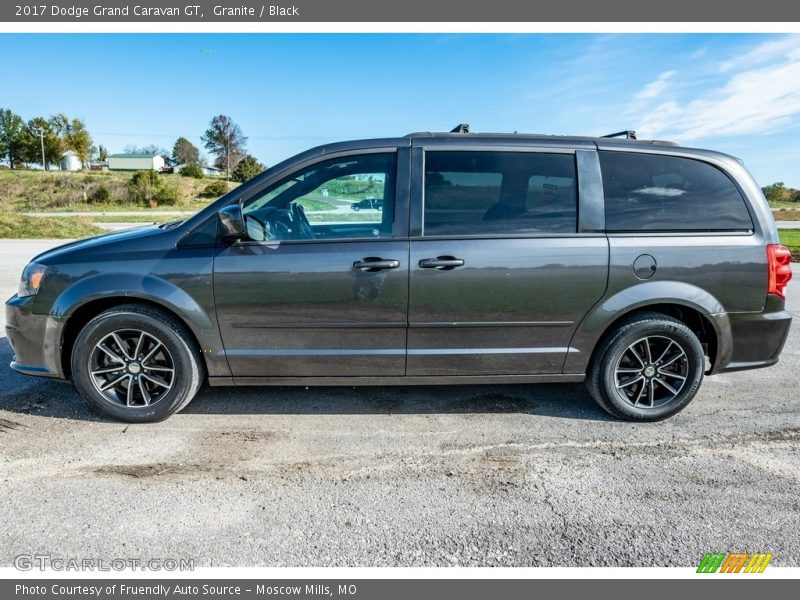 Granite / Black 2017 Dodge Grand Caravan GT