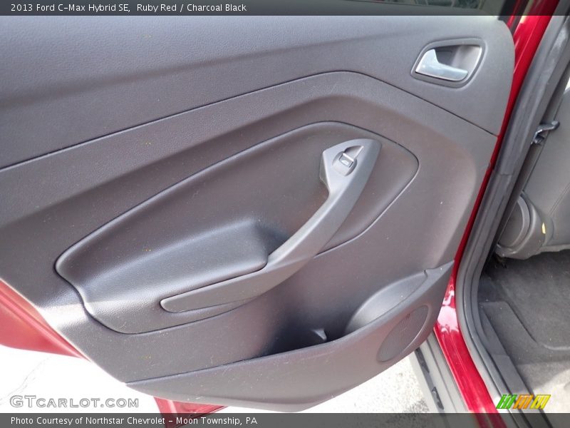 Ruby Red / Charcoal Black 2013 Ford C-Max Hybrid SE