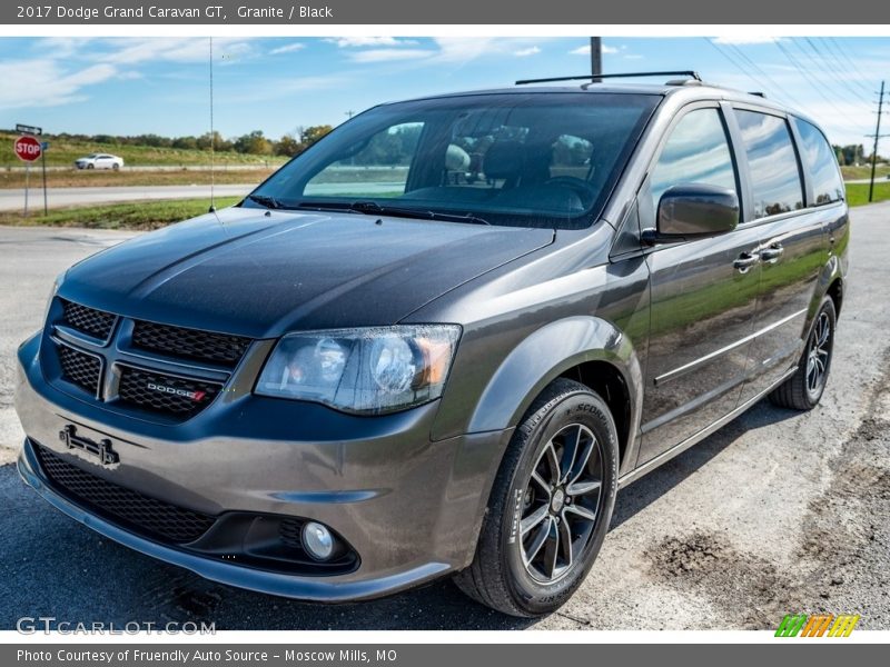 Granite / Black 2017 Dodge Grand Caravan GT