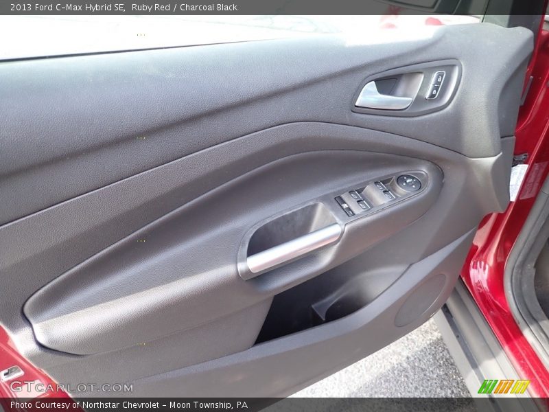 Ruby Red / Charcoal Black 2013 Ford C-Max Hybrid SE