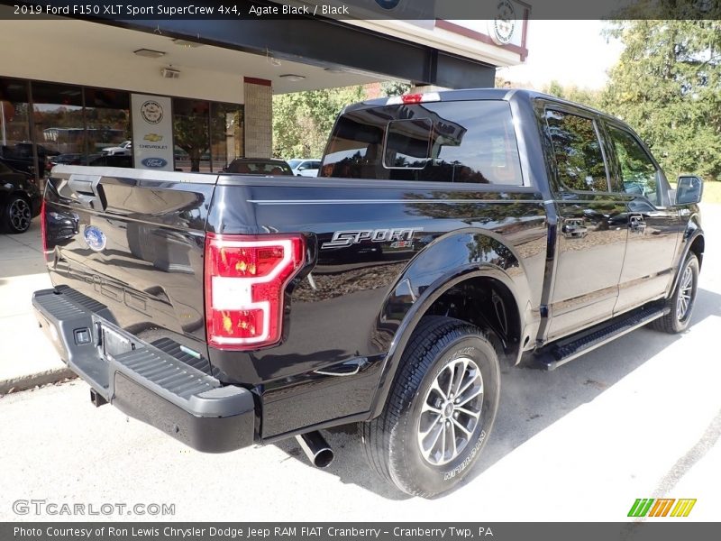 Agate Black / Black 2019 Ford F150 XLT Sport SuperCrew 4x4