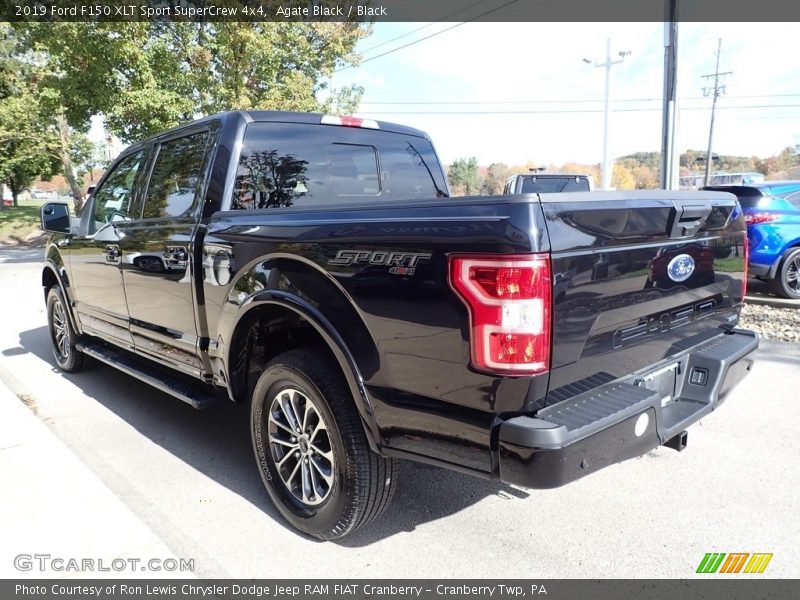 Agate Black / Black 2019 Ford F150 XLT Sport SuperCrew 4x4