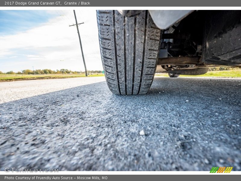 Granite / Black 2017 Dodge Grand Caravan GT