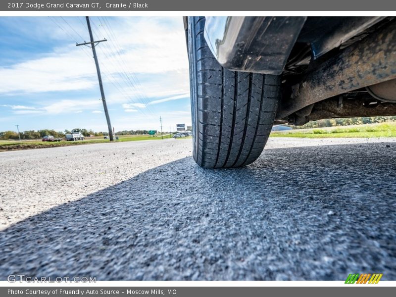 Granite / Black 2017 Dodge Grand Caravan GT