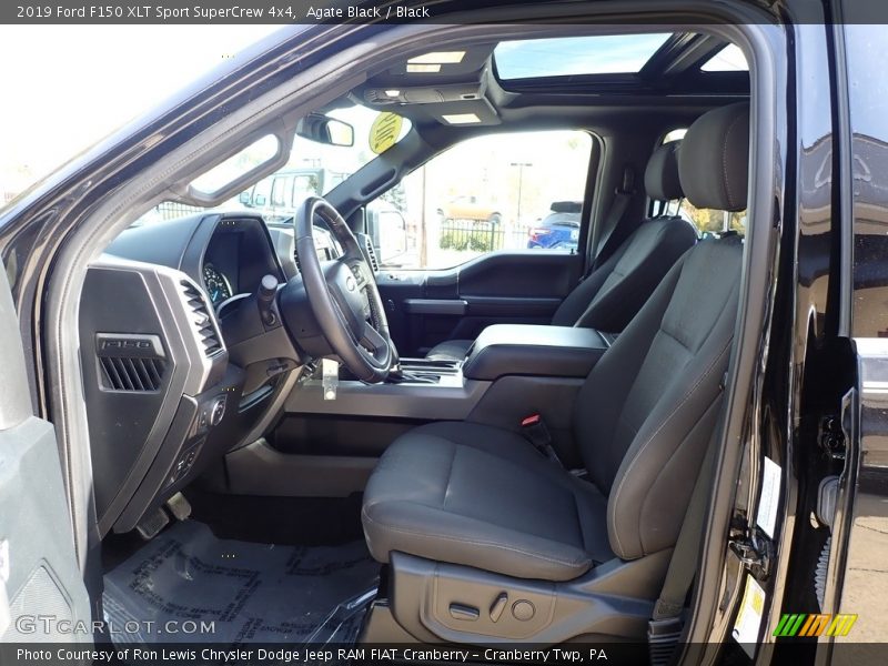 Agate Black / Black 2019 Ford F150 XLT Sport SuperCrew 4x4