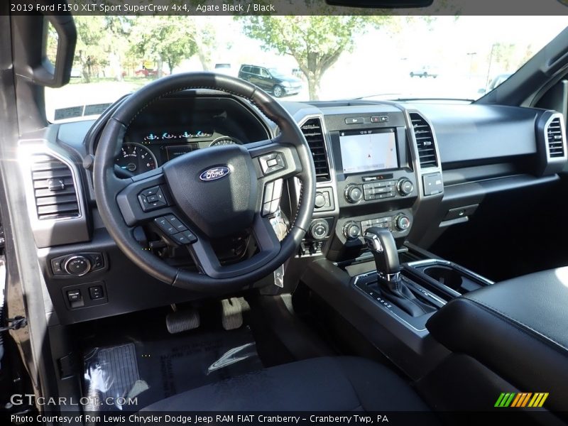 Agate Black / Black 2019 Ford F150 XLT Sport SuperCrew 4x4