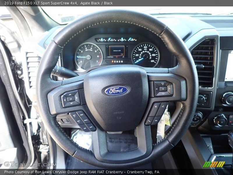 Agate Black / Black 2019 Ford F150 XLT Sport SuperCrew 4x4