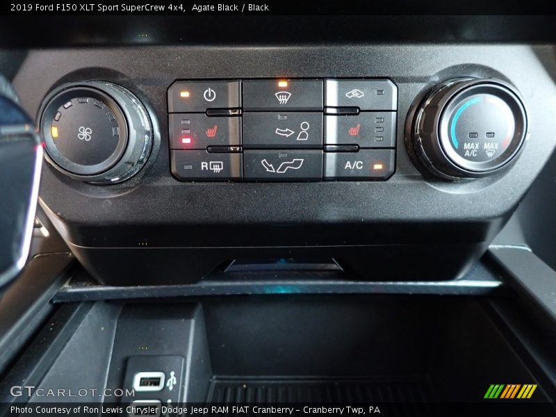 Agate Black / Black 2019 Ford F150 XLT Sport SuperCrew 4x4