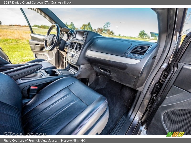 Granite / Black 2017 Dodge Grand Caravan GT