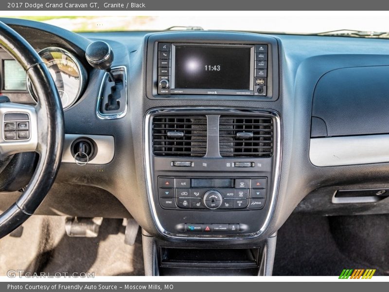Granite / Black 2017 Dodge Grand Caravan GT