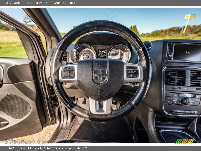 Granite / Black 2017 Dodge Grand Caravan GT