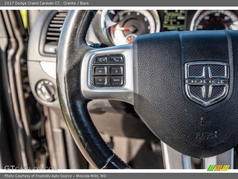 Granite / Black 2017 Dodge Grand Caravan GT