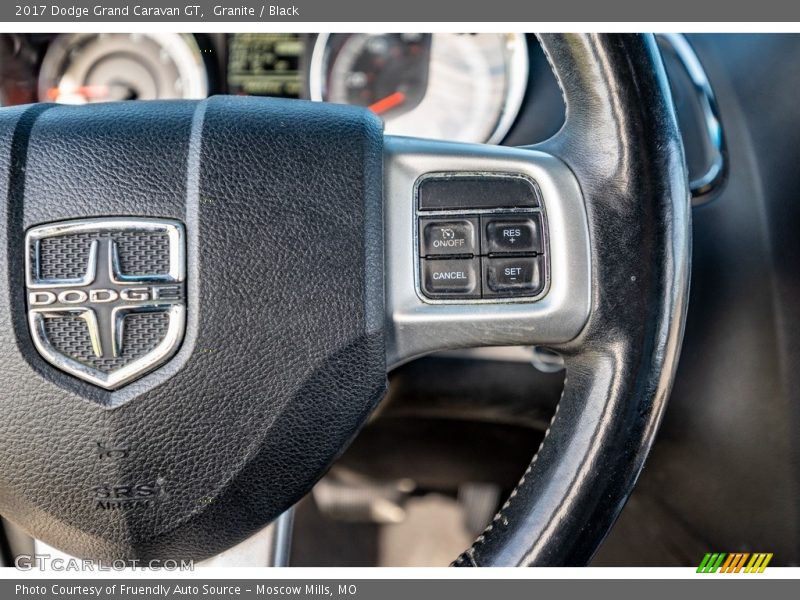 Granite / Black 2017 Dodge Grand Caravan GT