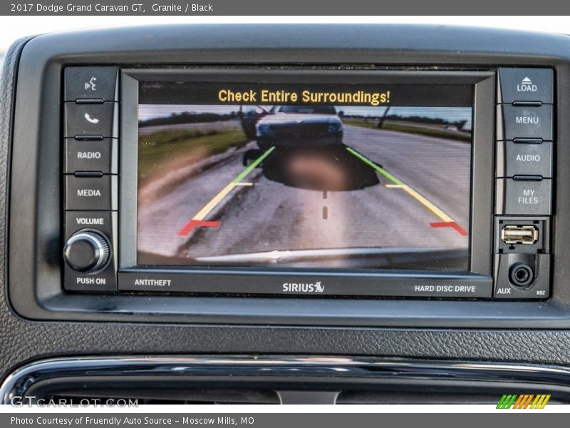 Granite / Black 2017 Dodge Grand Caravan GT