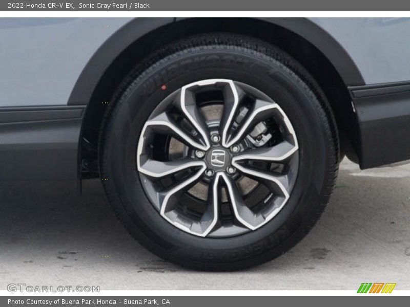 Sonic Gray Pearl / Black 2022 Honda CR-V EX