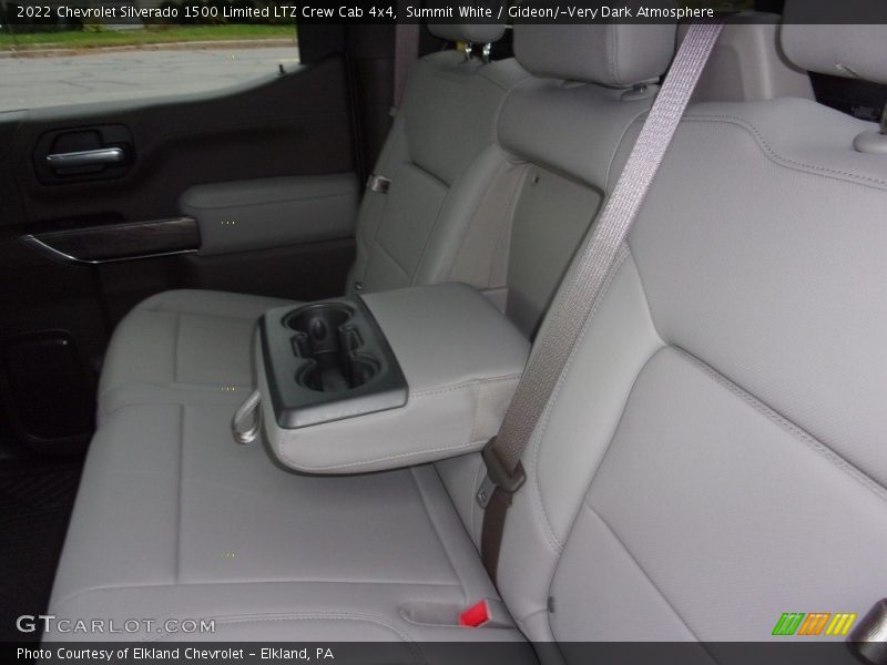 Summit White / Gideon/­Very Dark Atmosphere 2022 Chevrolet Silverado 1500 Limited LTZ Crew Cab 4x4