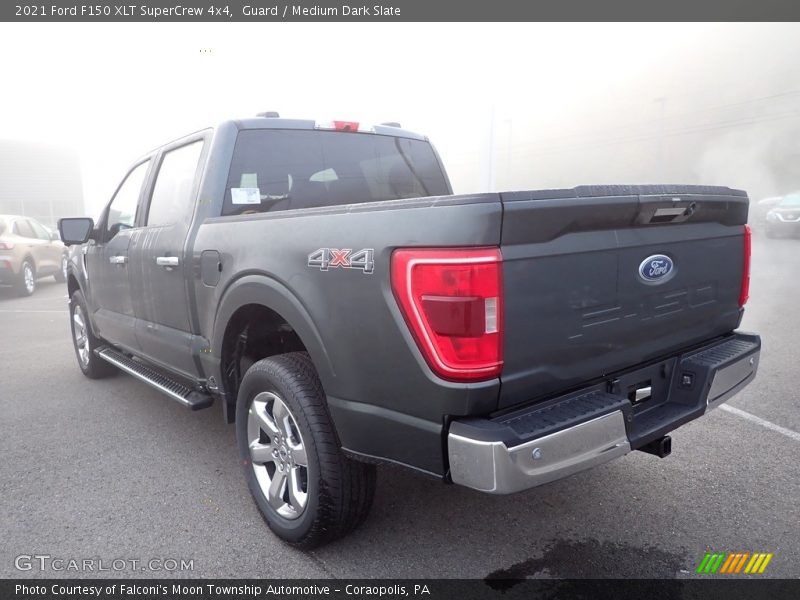 Guard / Medium Dark Slate 2021 Ford F150 XLT SuperCrew 4x4
