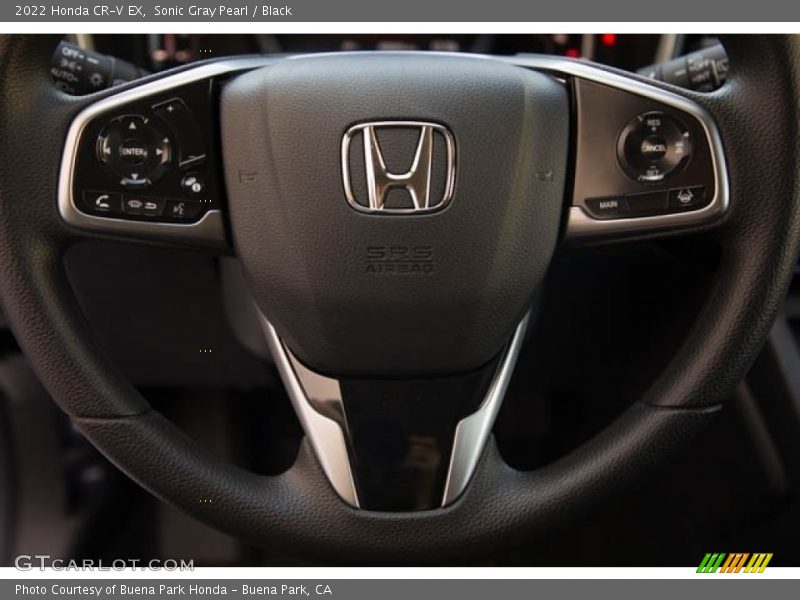 Sonic Gray Pearl / Black 2022 Honda CR-V EX