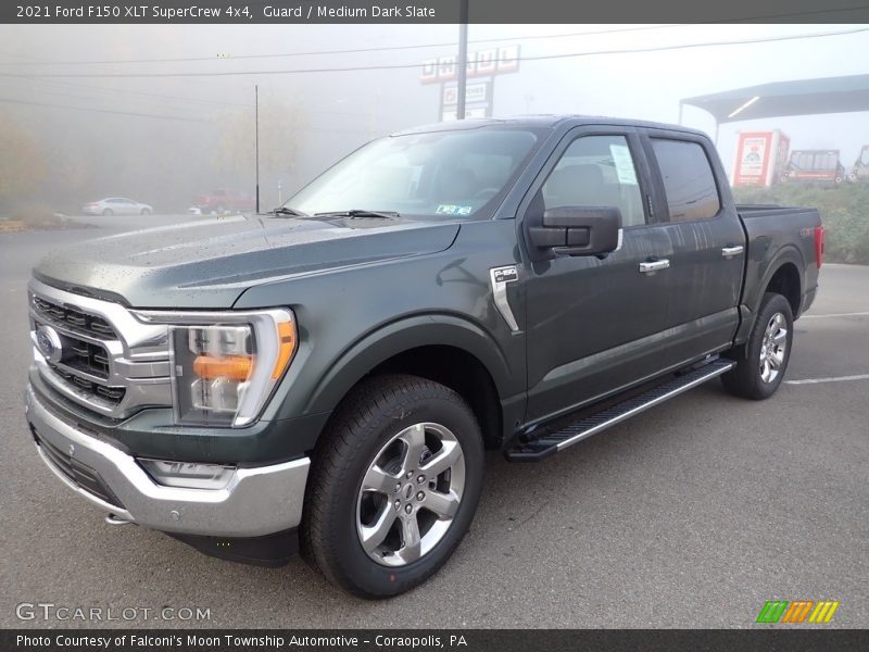 Guard / Medium Dark Slate 2021 Ford F150 XLT SuperCrew 4x4