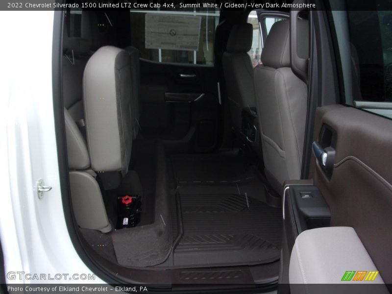 Summit White / Gideon/­Very Dark Atmosphere 2022 Chevrolet Silverado 1500 Limited LTZ Crew Cab 4x4