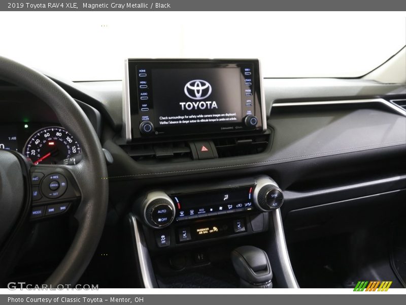 Magnetic Gray Metallic / Black 2019 Toyota RAV4 XLE