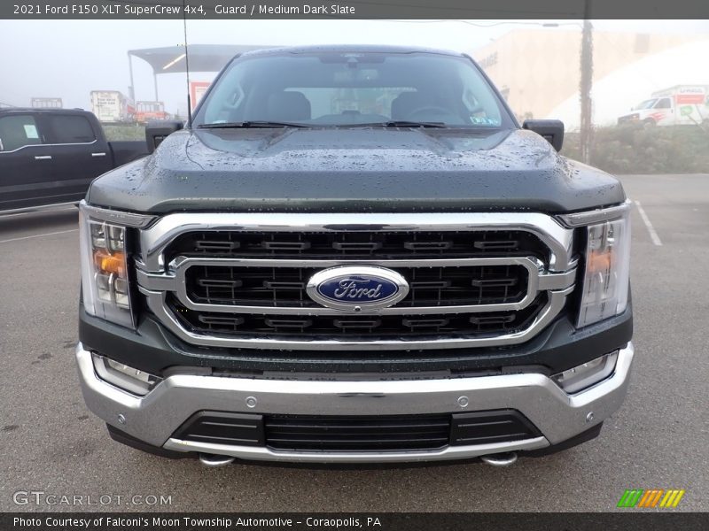 Guard / Medium Dark Slate 2021 Ford F150 XLT SuperCrew 4x4