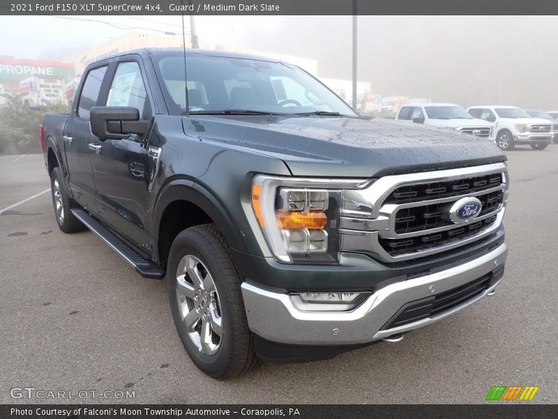 Guard / Medium Dark Slate 2021 Ford F150 XLT SuperCrew 4x4