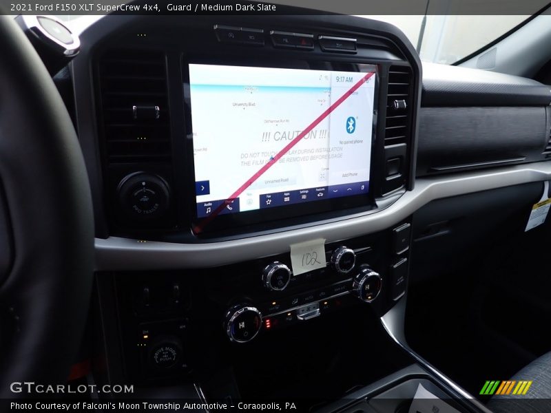 Guard / Medium Dark Slate 2021 Ford F150 XLT SuperCrew 4x4