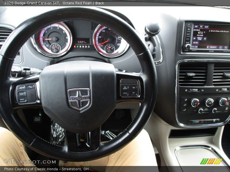 Octane Red Pearl / Black 2020 Dodge Grand Caravan SXT