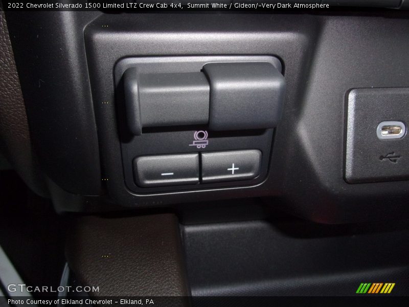 Summit White / Gideon/­Very Dark Atmosphere 2022 Chevrolet Silverado 1500 Limited LTZ Crew Cab 4x4