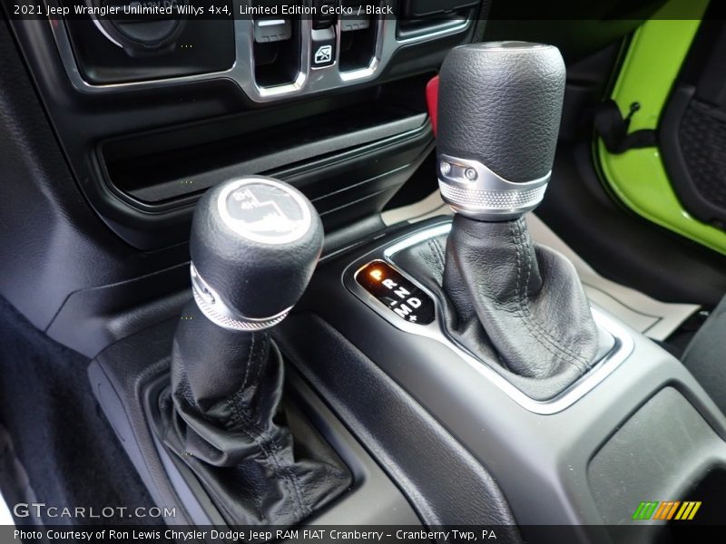  2021 Wrangler Unlimited Willys 4x4 8 Speed Automatic Shifter