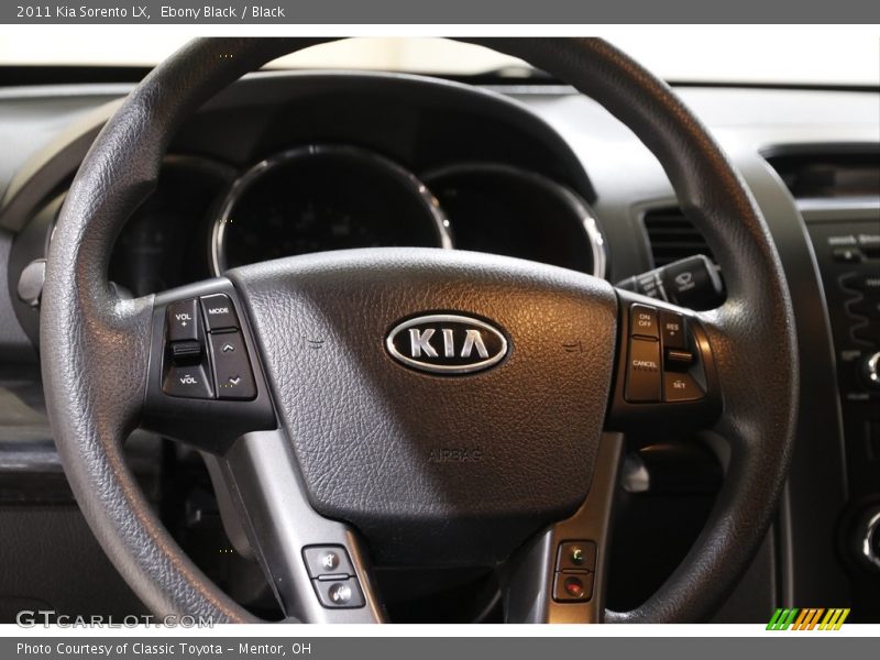 Ebony Black / Black 2011 Kia Sorento LX