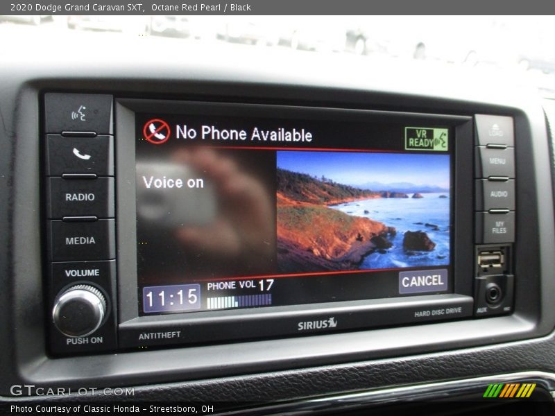 Octane Red Pearl / Black 2020 Dodge Grand Caravan SXT