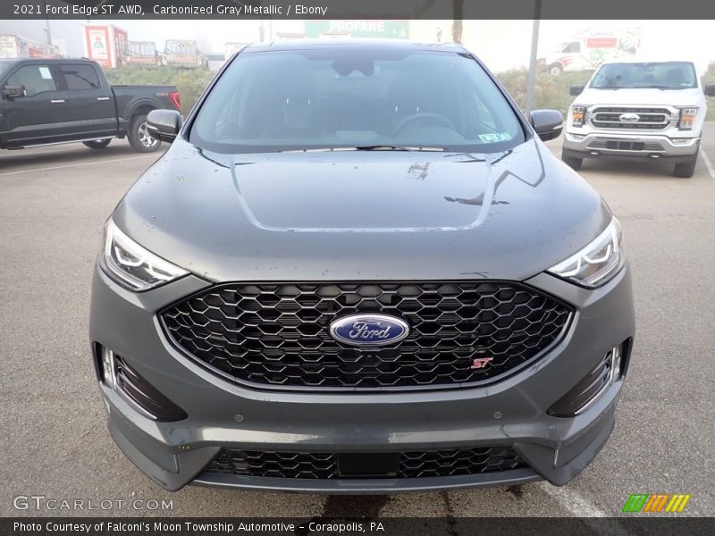 Carbonized Gray Metallic / Ebony 2021 Ford Edge ST AWD