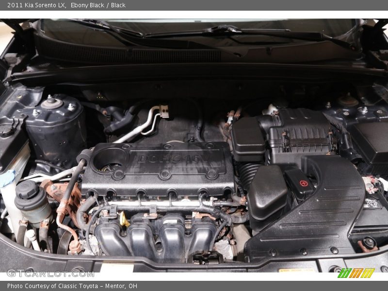 Ebony Black / Black 2011 Kia Sorento LX