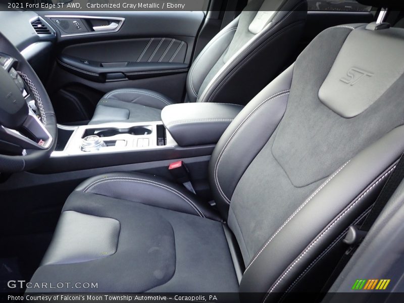 Front Seat of 2021 Edge ST AWD