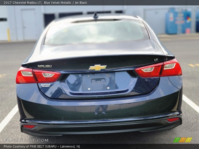 Blue Velvet Metallic / Jet Black 2017 Chevrolet Malibu LT