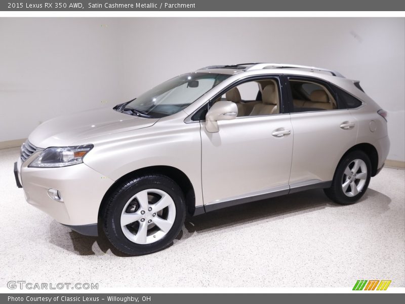 Satin Cashmere Metallic / Parchment 2015 Lexus RX 350 AWD