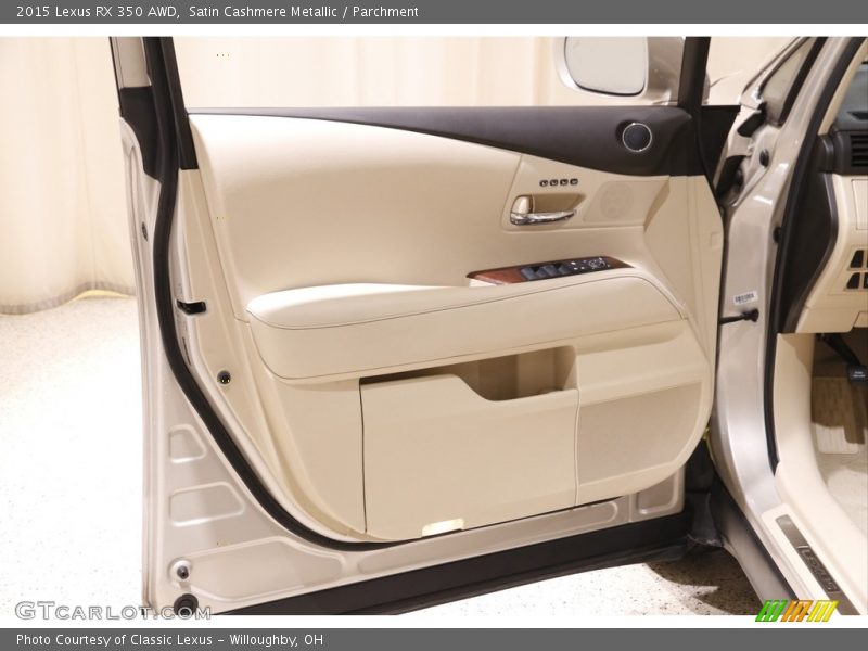 Satin Cashmere Metallic / Parchment 2015 Lexus RX 350 AWD