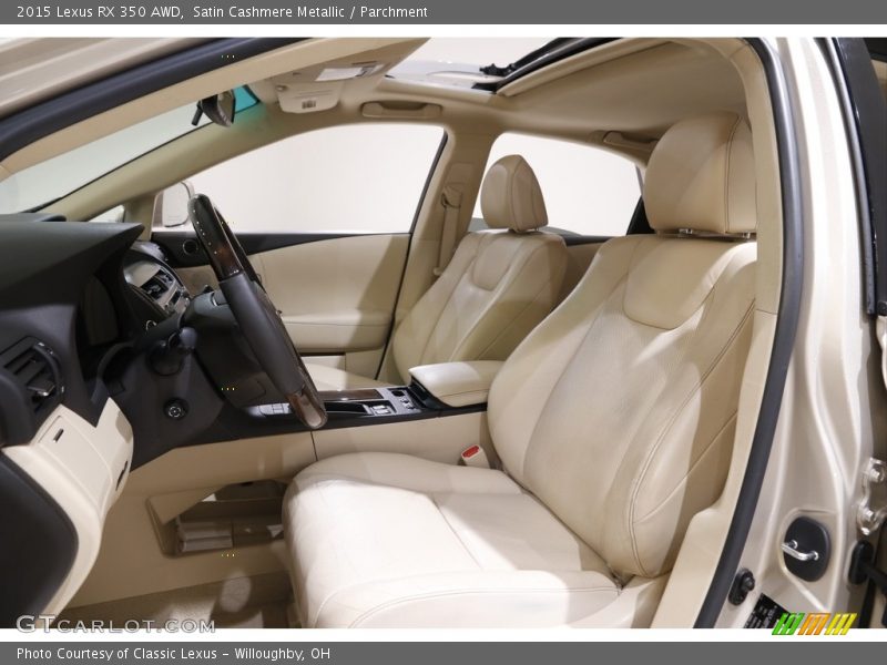Satin Cashmere Metallic / Parchment 2015 Lexus RX 350 AWD